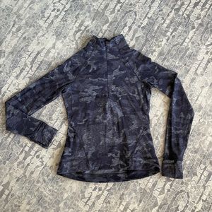 lululemon outrun the elements 1/2 zip